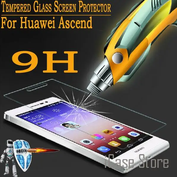 Одежда высшего качества 0 3 мм для экрана из закаленного стекла Стекло Huawei Ascend P6 G6