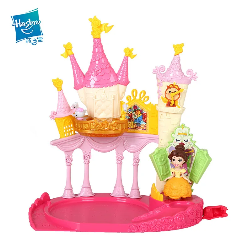 Экшн игрушка Hasbro фигурки модель принцессы Белль замок вращающийся персонаж