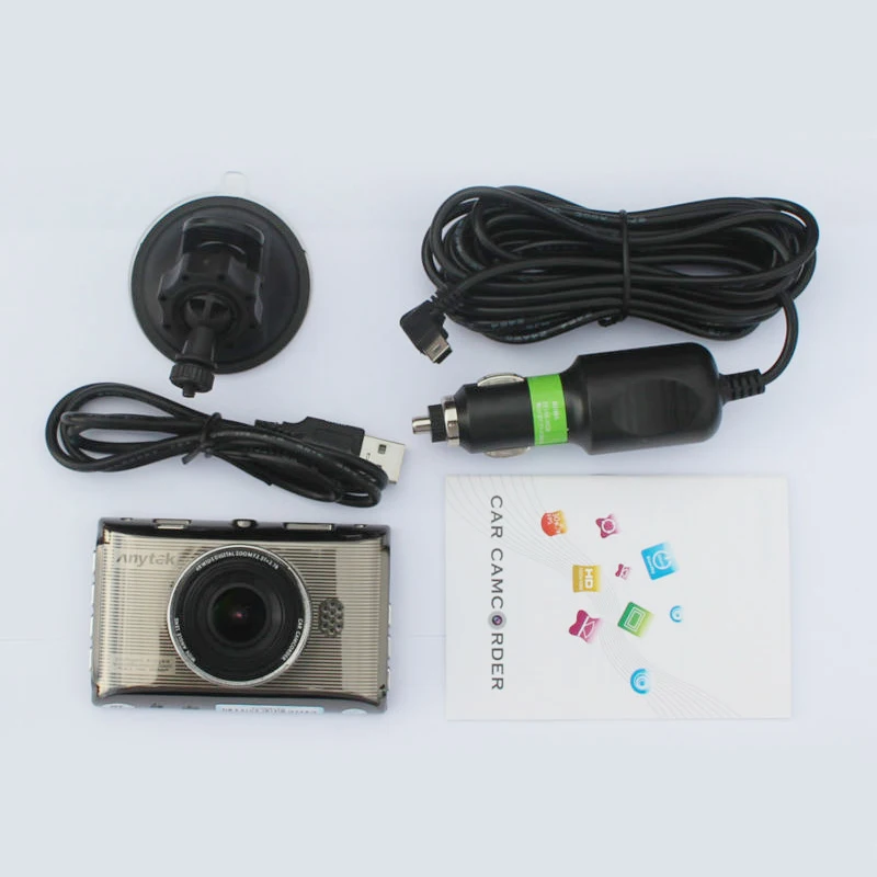 

Anytek X6 3'' Display Car DVR Camera 1080P Dash Cam G-sensor AR0330 Sensor Video Recorder Registrars WDR Loop Recording DashCam