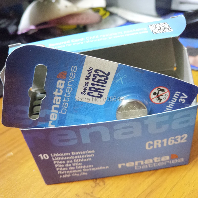 2 шт. автомобильная литиевая батарейка 3 в|cr1632 3v|lithium battery button3v lithium |