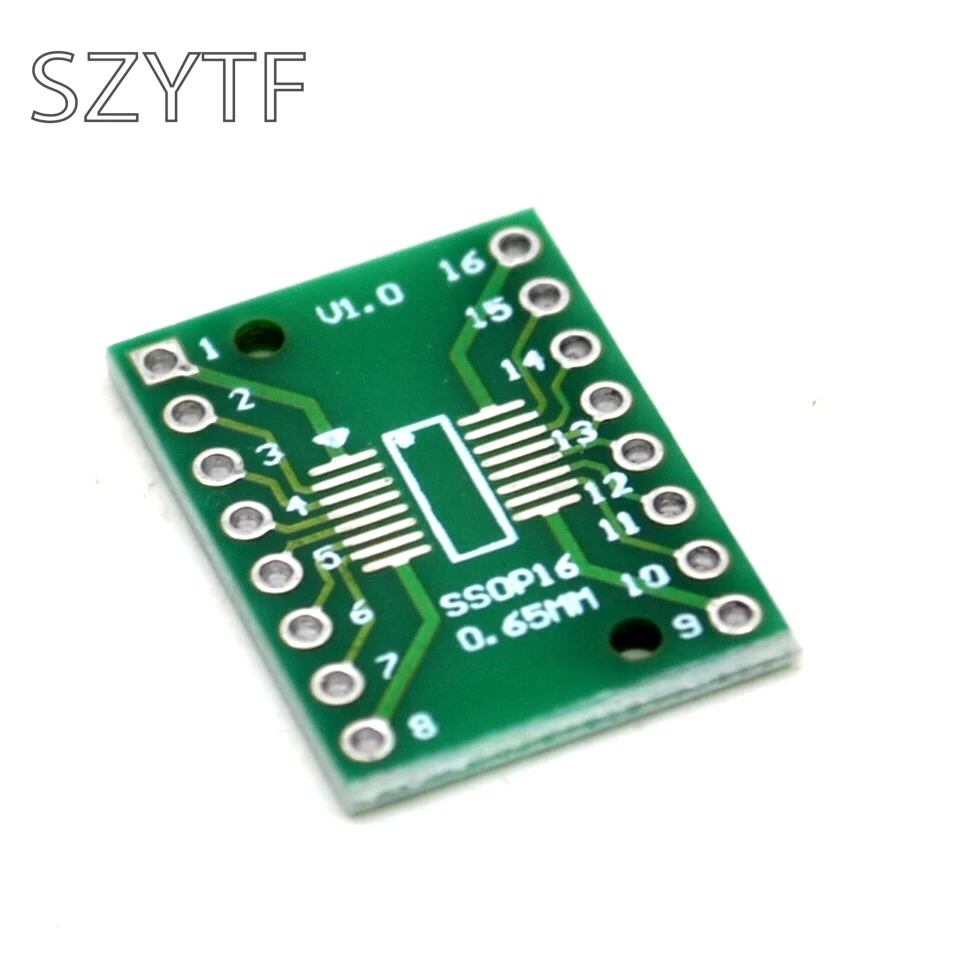 20 шт./пакет переходная пластина SOP16 SSOP16 TSSOP16 SOP DIP 0 65/1 27 мм|sop to dip|sop dip adapterplate adapter |