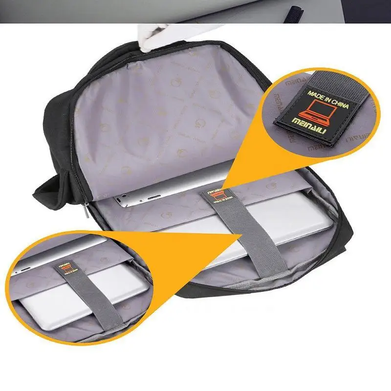 Водонепроницаемый рюкзак для ноутбука 16 дюймов с защитой от кражи мужской usb