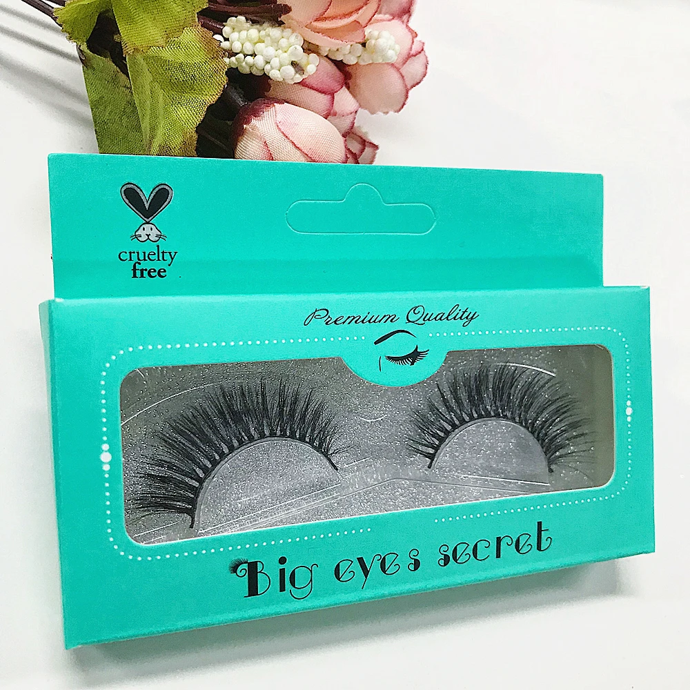 10 пар норковых полосок BigEyes Secret 3D норковые ресницы для наращивания накладные