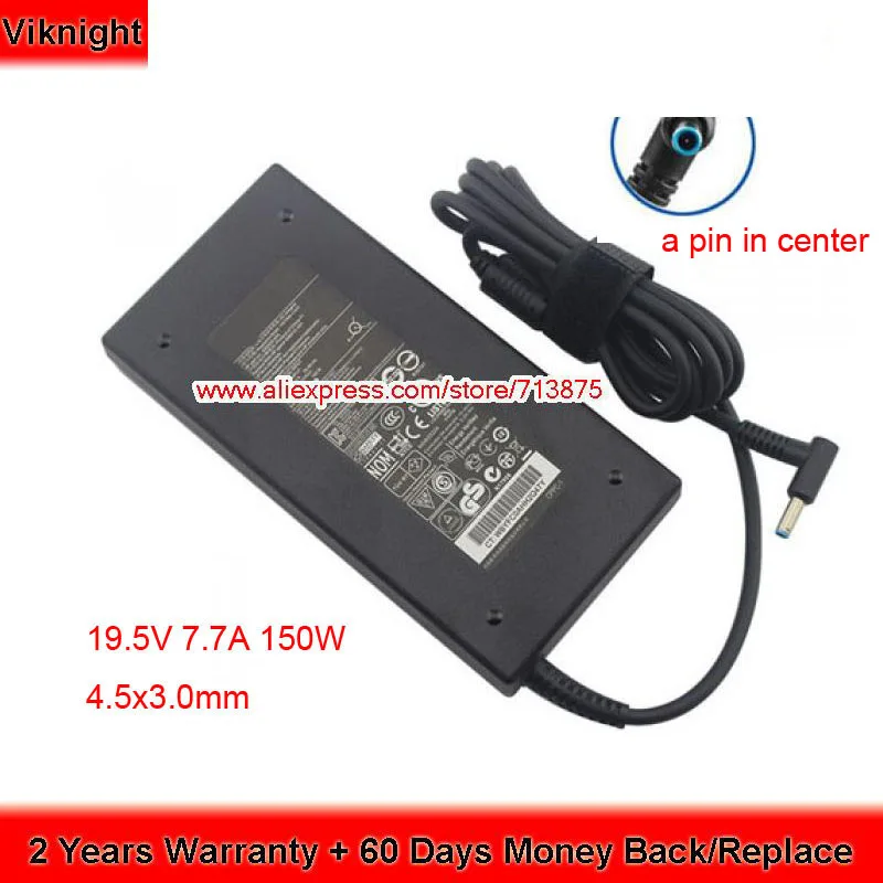 Оригинальный адаптер переменного тока 19 5 V 7.7A Φ B для HP PAVILION 15T ZBOOK 15 G3 G4 775626 003 776620