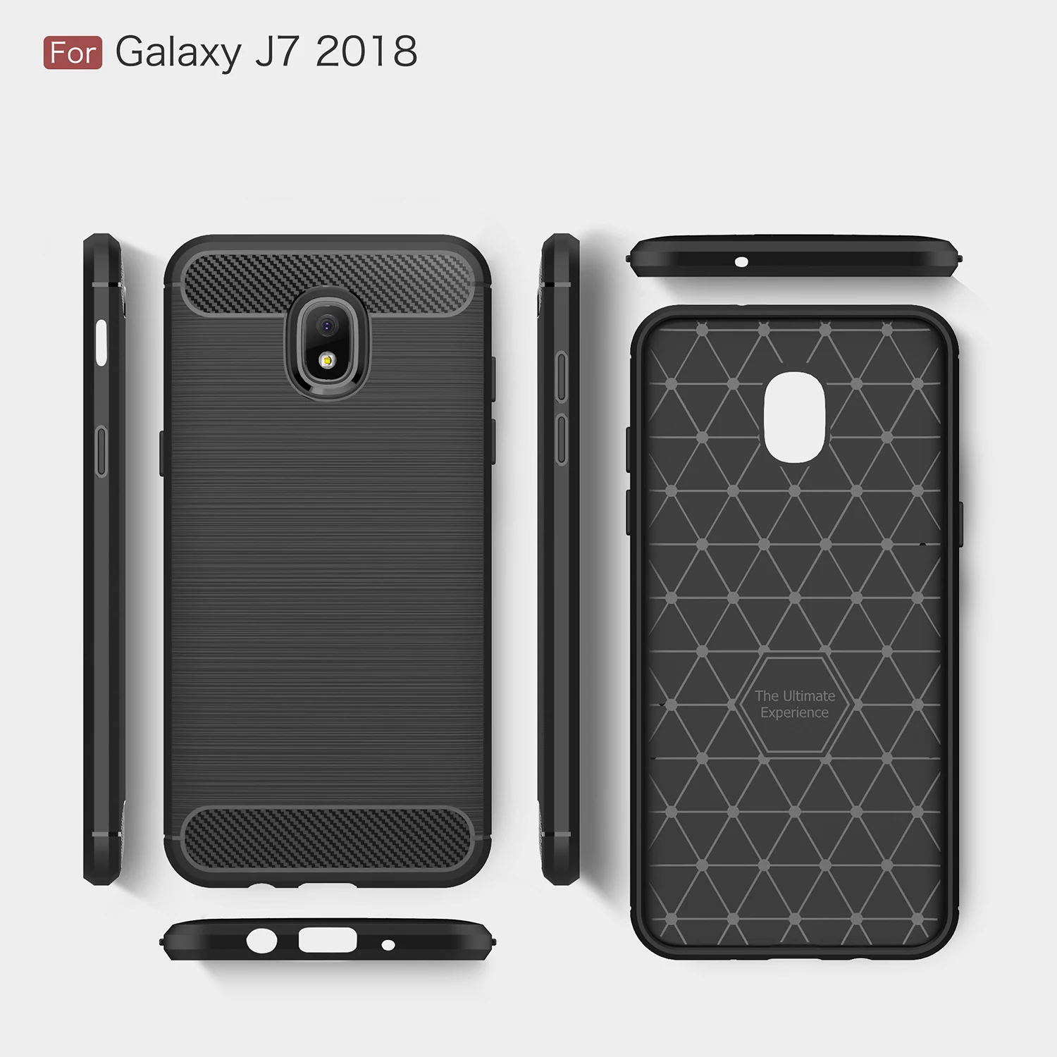 Чехол для Samsung Galaxy J7 2018 чехлы J 7 чехол телефона из мягкого ТПУ резиновый J737 |