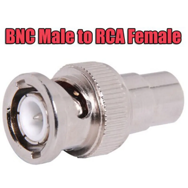 Q9 штекер BNC на RCA AV Female M/F адаптер конвертер для DVR камера видеонаблюдения системы