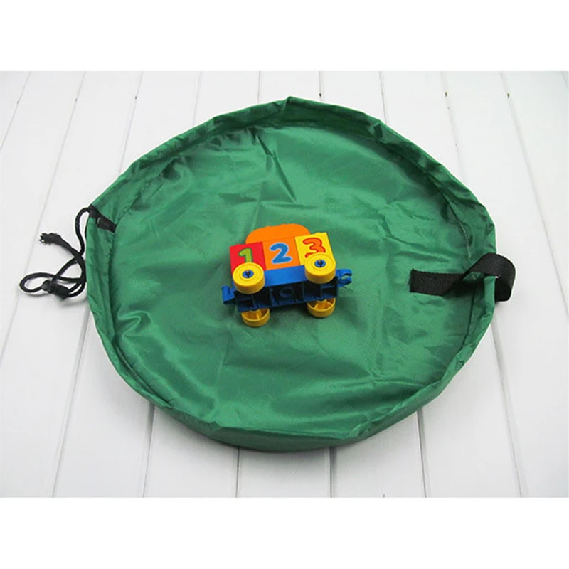 Medium Size Infant Portable Playmats Waterproof Travel Picnic Mat Baby Toy Storage Bag Creative Gyms Sorting | Мать и ребенок