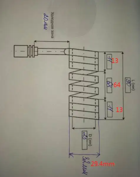 2 2x4 мм ID25x90mm 220v 500w горячий бегун Электрический нагреватель катушки|heater heater|heater