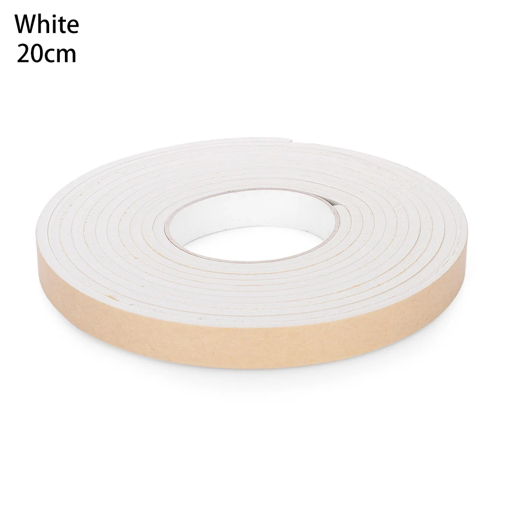 white-20mm 1 предмет; Новинка; Мягкая 5 м самоклеющаяся уплотнение для окна полоска для автомобильной двери Шум изоляционная Резина пыли уплотнительная лента оконные принадлежности - Цвет: white-20mm