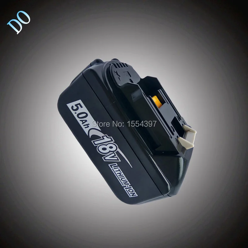 18 В 5000 мАч Перезаряжаемые литий-ионная Мощность инструмент Батарея для Makita BL1830