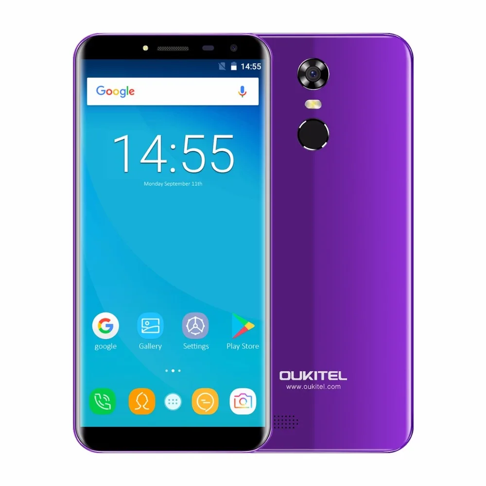 Oukitel C8 4G 5 дюйма 18:9 край менее мобильный телефон Android 7 0 2 GB Оперативная память 16 Гб
