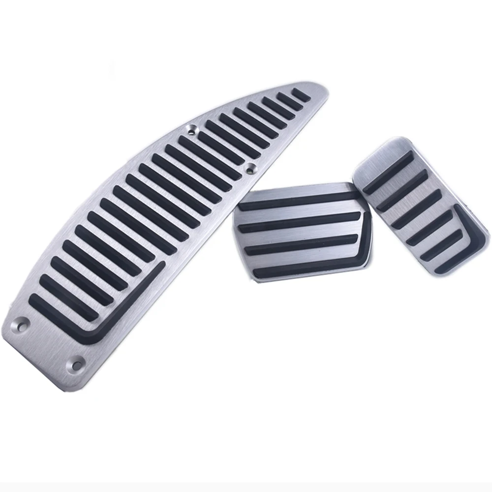 

Aluminium Non Slip Foot Rest Fuel Gas Brake Pedal Cover For Volvo V40 S40 C30 AT