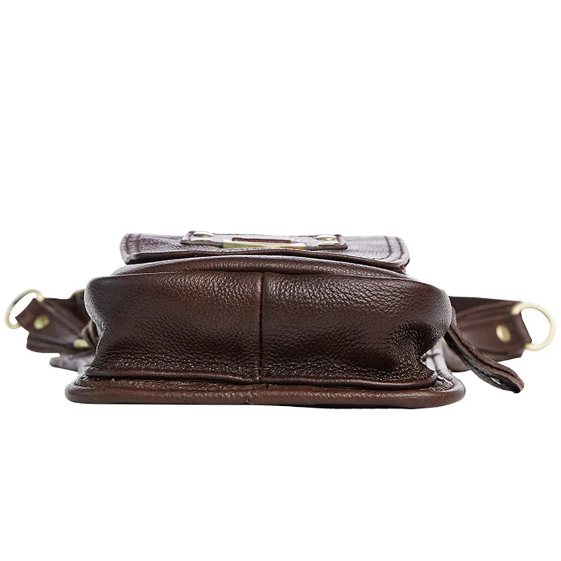 AETOO 100% топ из натуральной коровьей кожи универсальные повседневные мужские сумки