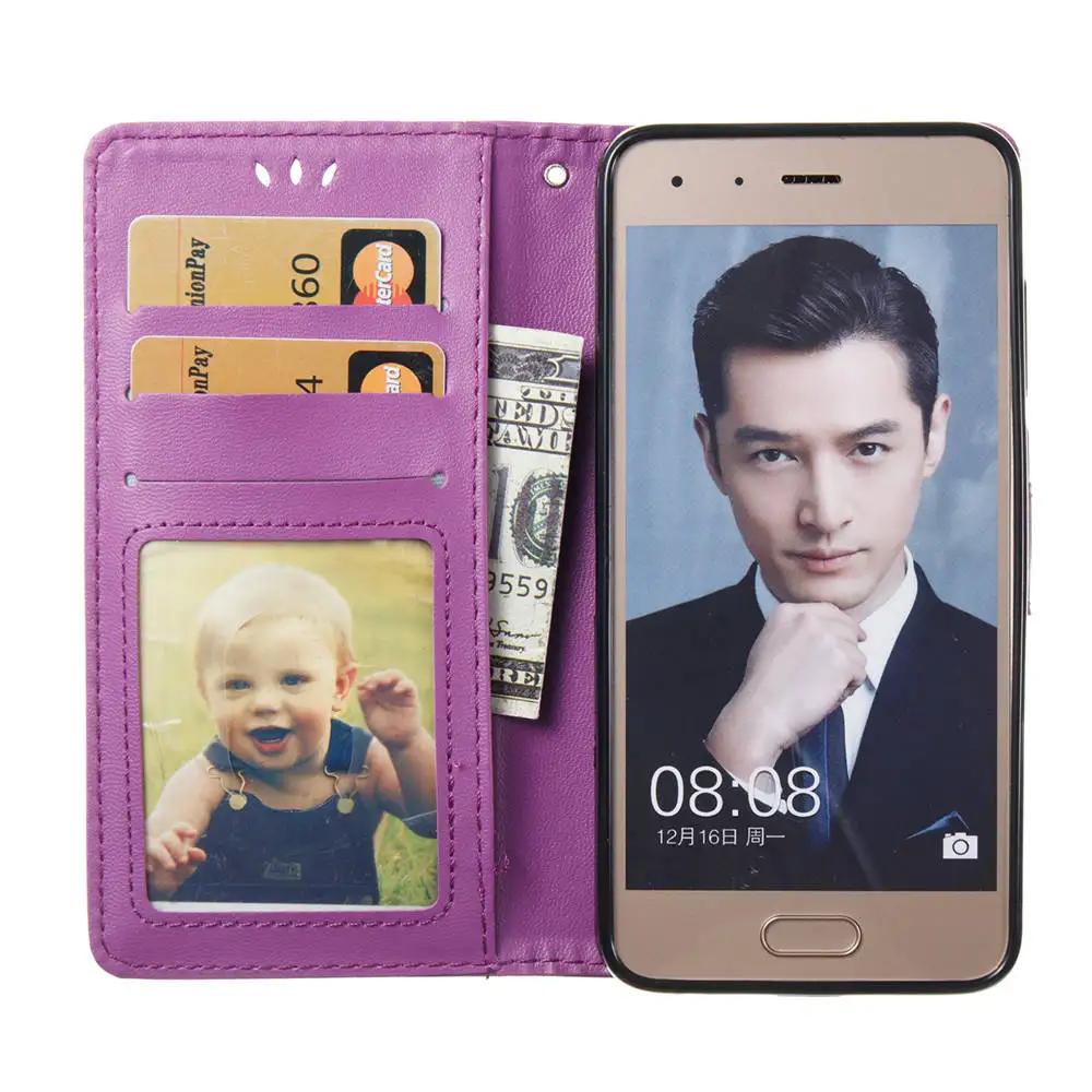 Bronzing откидные чехлы книжки на Honor9 СТП L09 ПУ Случаи кожаный чехол для huawei Honor 9 STF