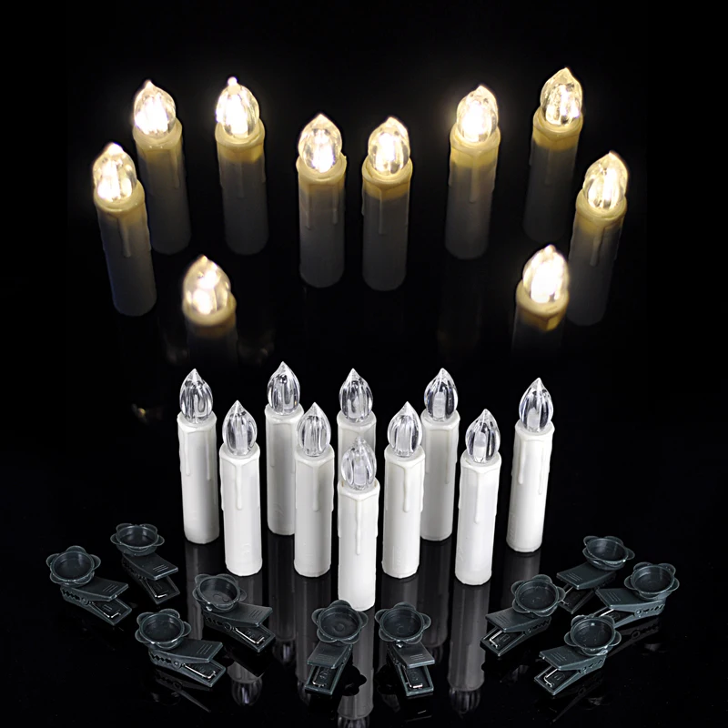10 шт. светодиодные свечи с пультом ДУ|tea lights|candle tea lightdecorative candles |