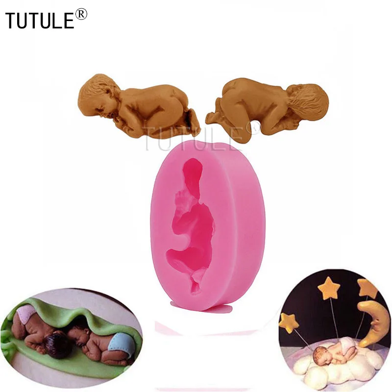 Гаджеты силиконовая детская форма для сна 3D детское Силиконовое украшение торта