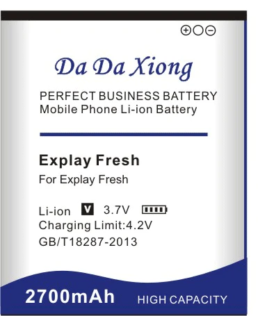 Аккумулятор Da Xiong 2700 мАч для Explay Fresh Explay Vega Explay A500 Wiko Bloom Wiko Cink Five Wiko Rainbow