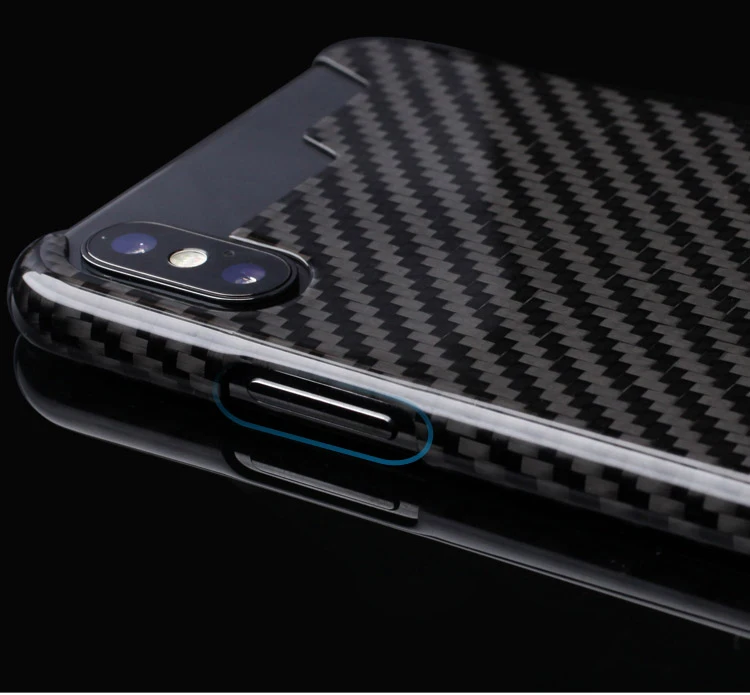 ENMOV Настоящее углеродное волокно матовый глянцевый чехол для iPhone X XS XR XS MAX Роскошный ультра тонкий чехол для iPhone 6 6s 7 8 Plus