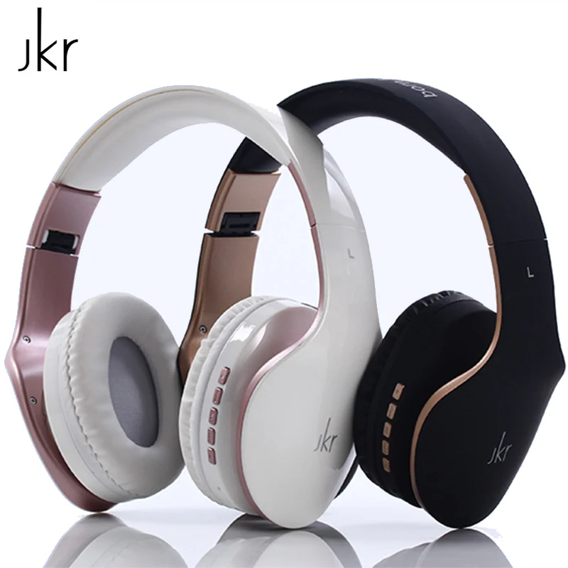 Bluetooth наушники JKR 102B с микрофоном и поддержкой TF карты|Наушники гарнитуры| |