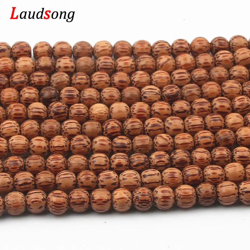 High Quality Natural Wooden Spacer Loose Beaded 9mm Coconut Shell Wood Beads For Jewelry Making Bracelet DIY | Украшения и