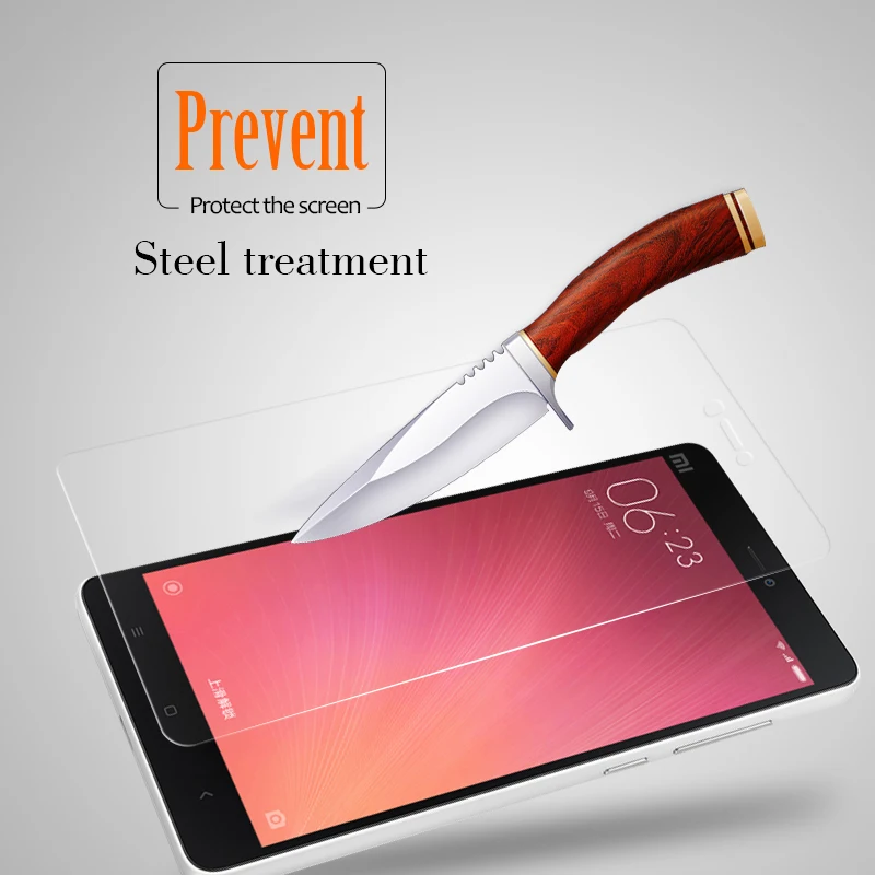 YongYue 2pcs/lot For Xiaomi 4C 4S Tempered glass screen protector 9h hardness scratch proof protective film mi4c 4s | Мобильные