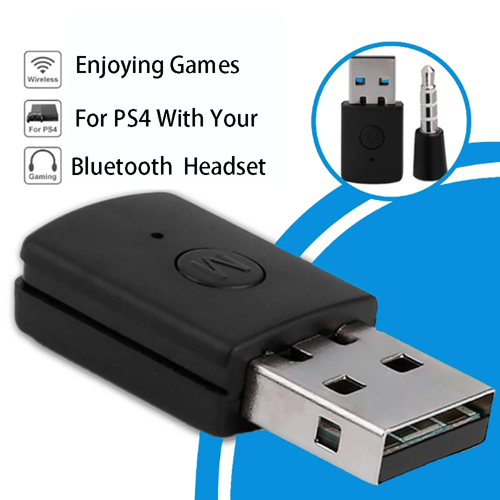 Беспроводной usb адаптер для PS4 Bluetooth V4.0 3 5 мм EDR|USB-адаптеры| |