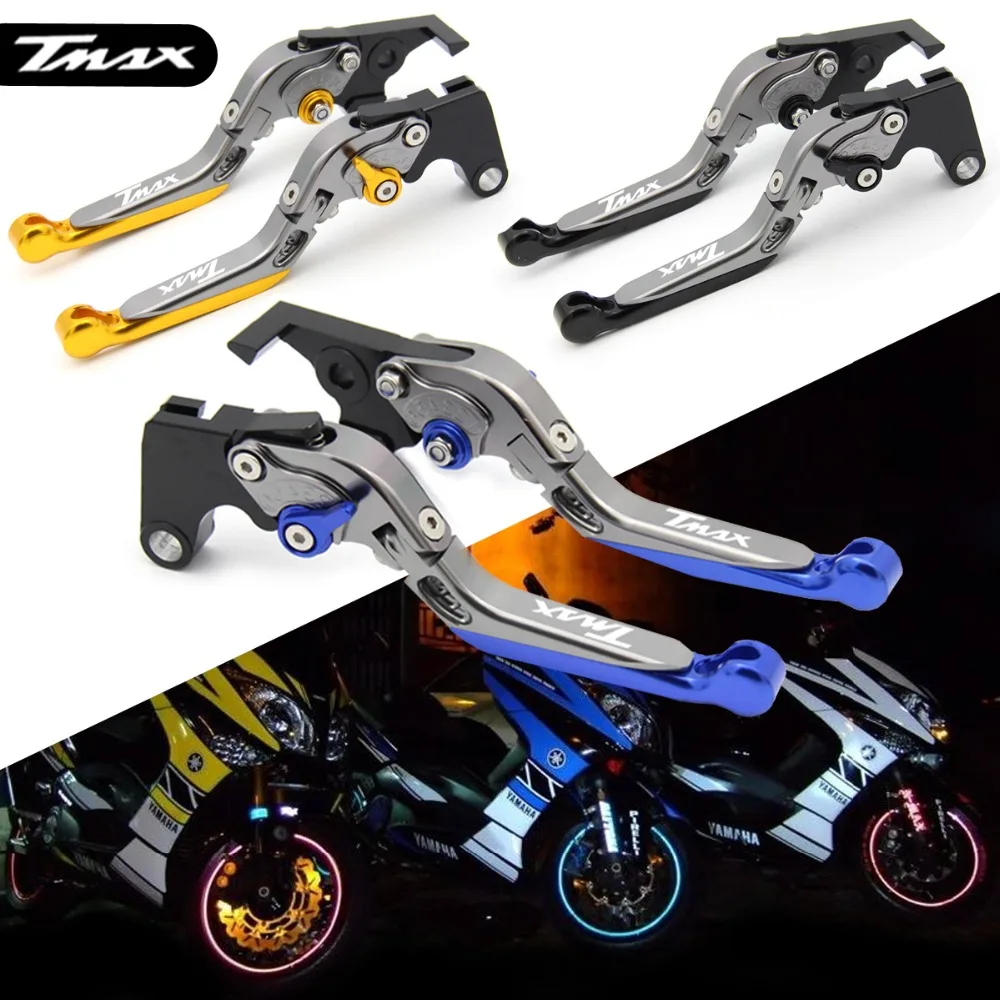 Складные выдвижные рычаги тормозной муфты для мотоцикла Yamaha TMAX 500 530 T MAX500 MAX530 MAX 2012