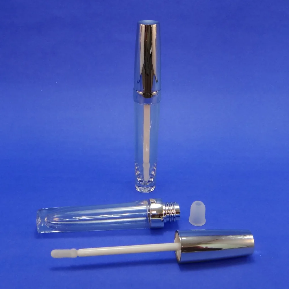 2 шт. пустой прозрачный блеск для губ консилер контейнер чехол с палочкой и