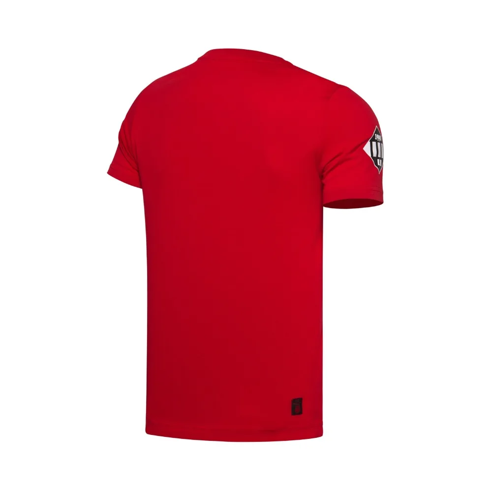 Li Ning мужской спортивный трикотаж 63% хлопок 37% полиэстеровый Обычный Fit Tee