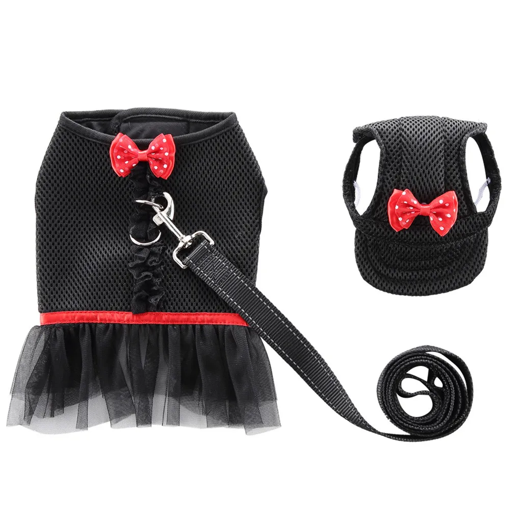 Ошейник для собак Trsnser полиэстер розовый нагрудный ремень домашних питомцев с