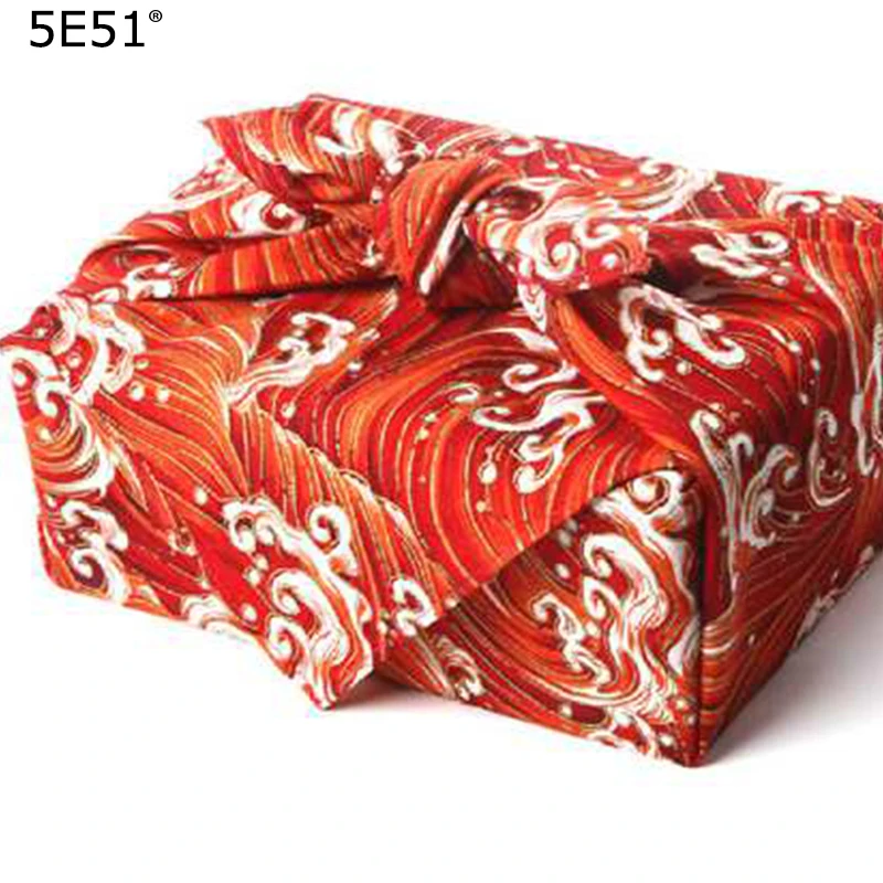 Ткань furoshiki в японском стиле с односторонним принтом/японский классический