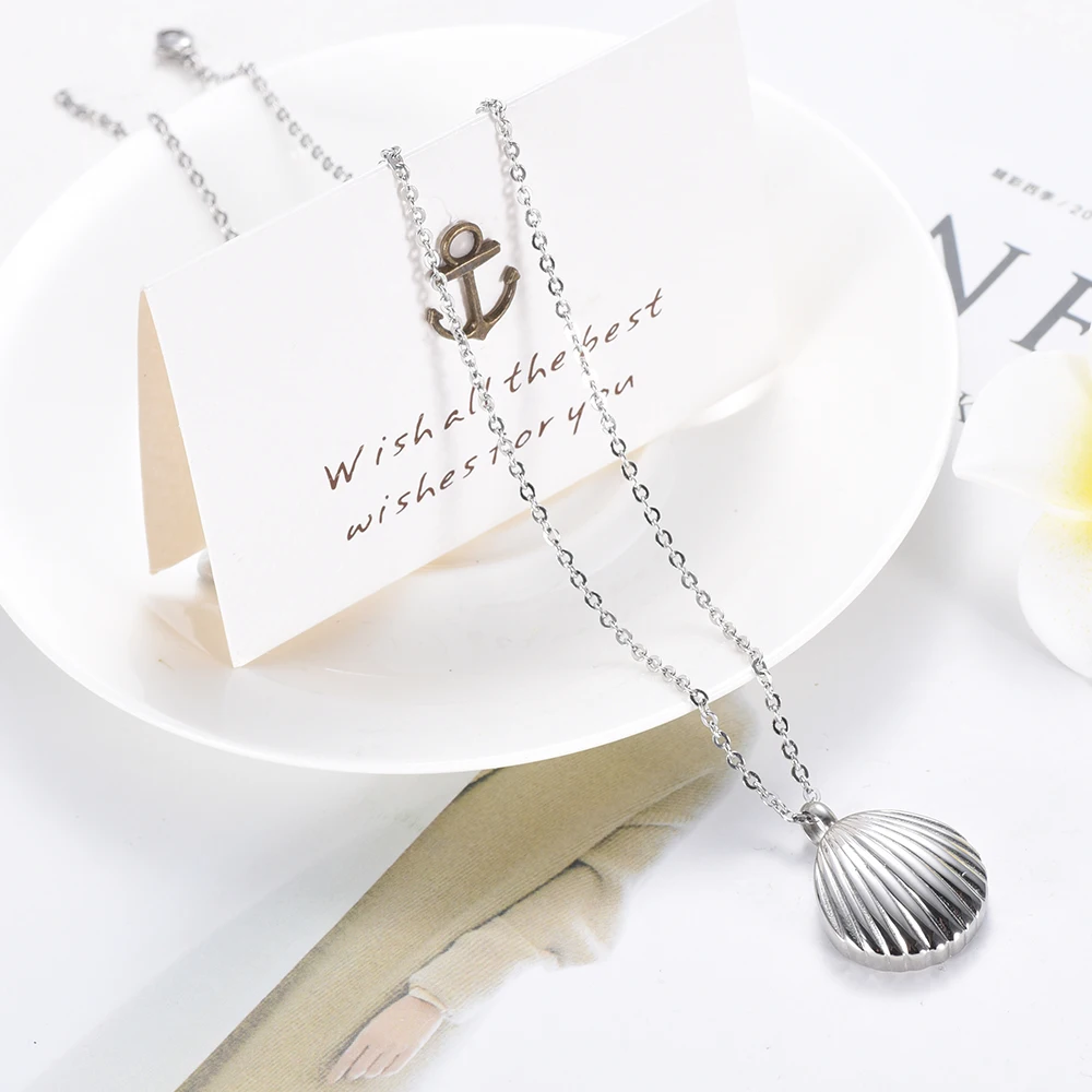 Женское ожерелье с подвеской в виде морских ракушек золы|necklace women|pendant necklacenecklace