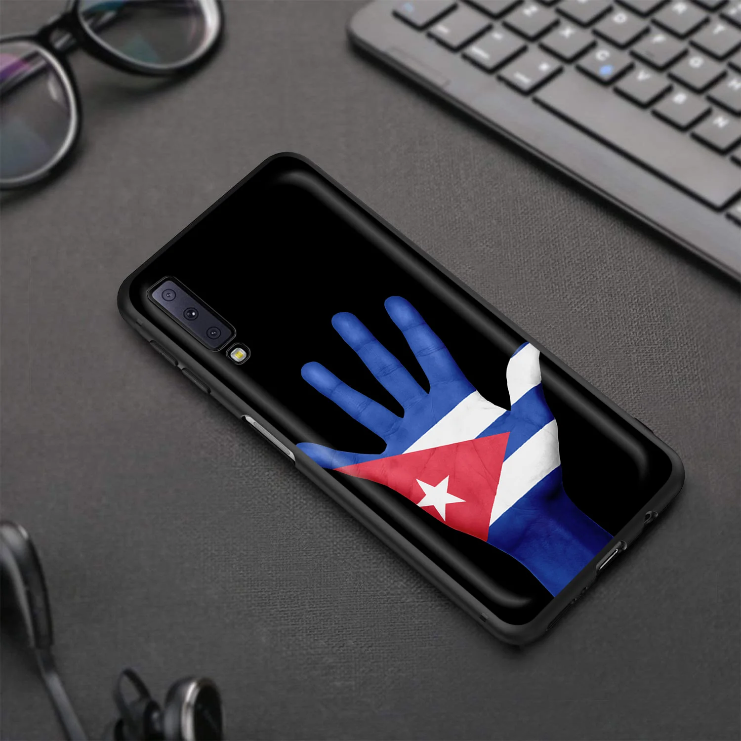 Чехол с кубинским флагом для Samsung Galaxy S20 S10 S9 S8 S7 S6 Plus Note 9 8 M30 M20 M10 Edge Lite Ultra|case for samsung
