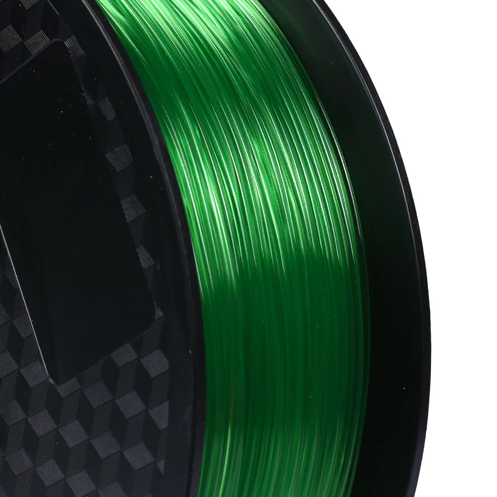 Transparent Green Нить для 3d принтера PLA 1,75 мм 1 кг пластиковая нить материал RepRap Createbot/MakerBot для деталей 3d принтера/3D ручки - Цвет: Transparent Green