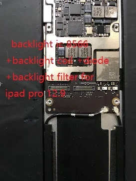 10 компл./лот задняя светильник fix комплект для iPad Pro 12 9 чип подсветки ic микросхема