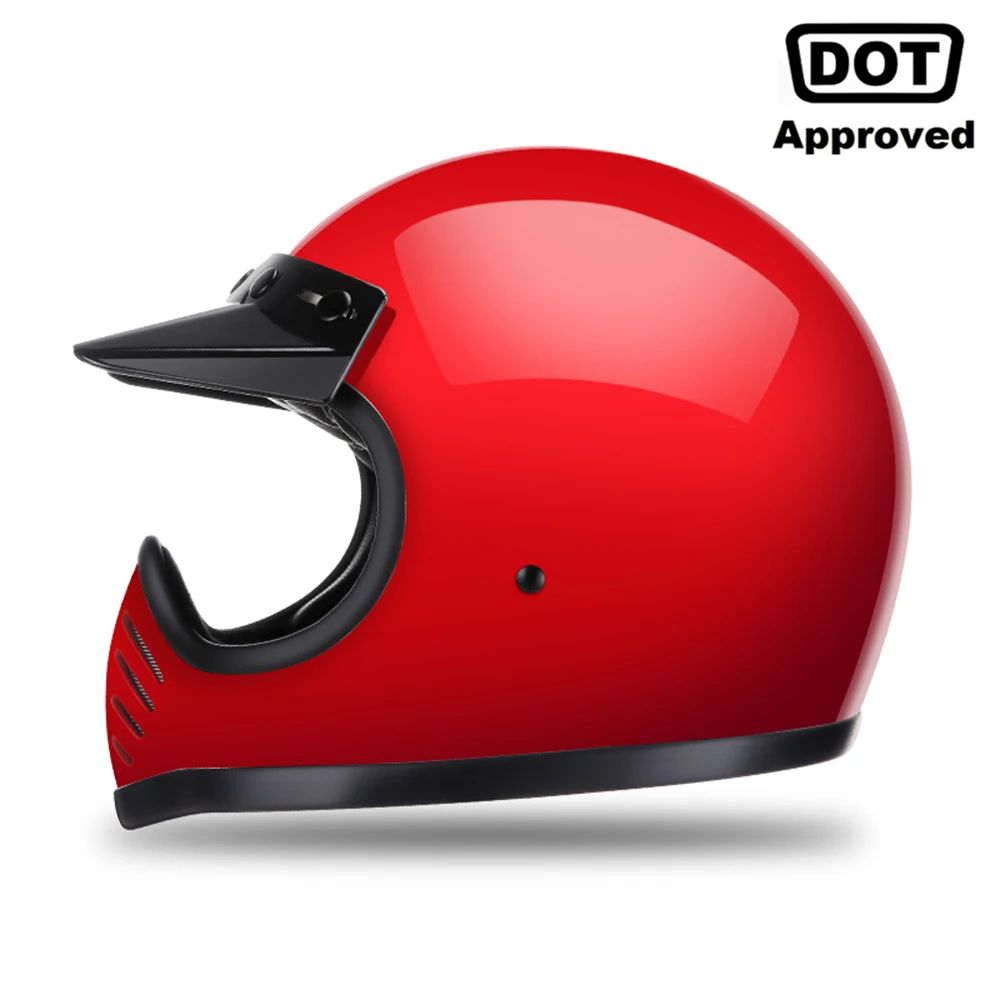 Шлем AMZ Полнолицевой дышащий козырек для мотокросса езды на мотоцикле и