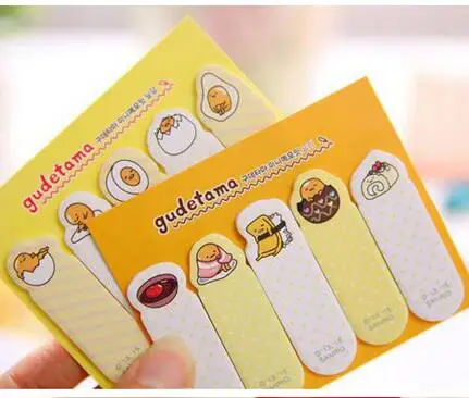 1 шт./лот Lazy egg серия sticky notes Kawaii блокнот канцелярские закладки Офисные аксессуары