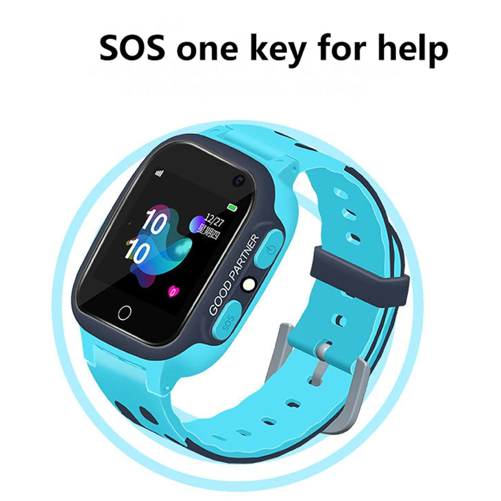 Горячая для детей S16 SOS gps локатор водонепроницаемый камера освещение 2G сети сенсорные Детские умные часы