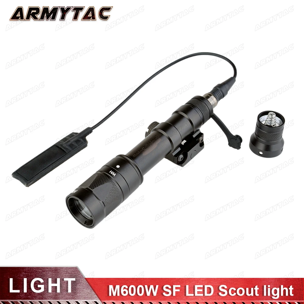 Tactical M600W Scout light LED Weapon Flashlight Full New Version For Gun AND WARGAME | Спорт и развлечения