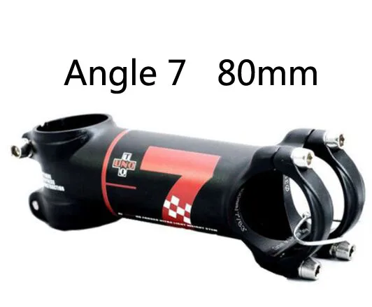 Angle 7 80mm UNO 7 вынос руля велосипеда вынос руля MTB дорожный велосипедный вынос руля 31,8 угол 7/17*70/80/90/100/110/120/130 мм Bicicleta potencia Велоспорт части - Цвет: Angle 7 80mm