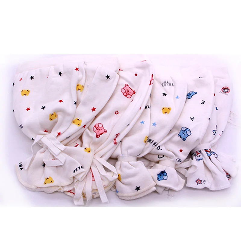 Трикотажная Теплая Шапка-бини из 100% хлопка носки для малышей детей девочек