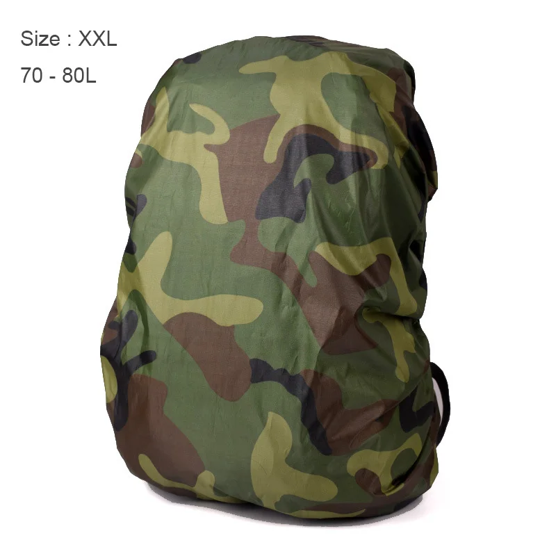 XXL 70-80L Профессиональный 40-80L пылезащитный дождевик Сверхлегкий Водонепроницаемый наплечный чехол сумка для путешествий на открытом воздухе защита от дождя для велосипеда и пешего туризма - Цвет: XXL 70-80L