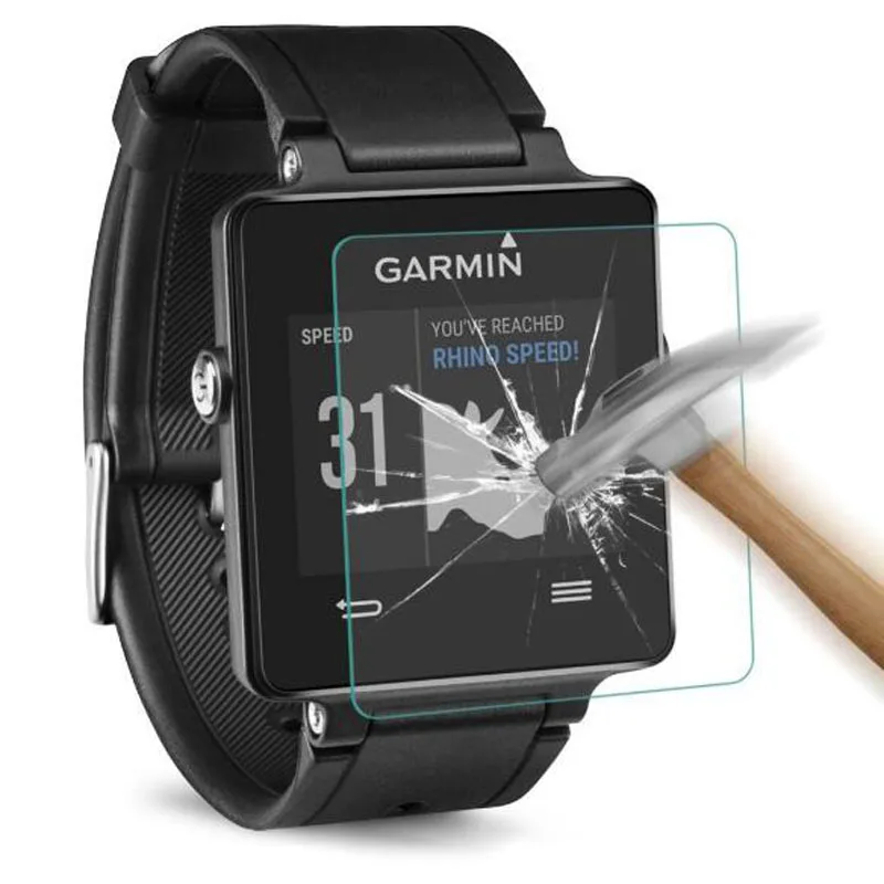 Закаленное стекло протектор экрана крышка дисплея для Smartwatch Garmin Vivomove/Vivoactive hr 3 Ultra