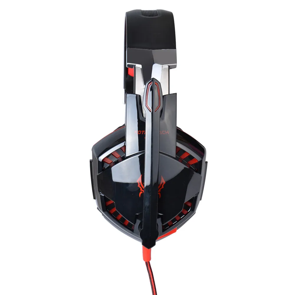 KOTION EACH G2000 игровая гарнитура проводные наушники стерео Hifi геймерские наушники с микрофоном светодиодный светильник светящиеся музыкальные гарнитуры