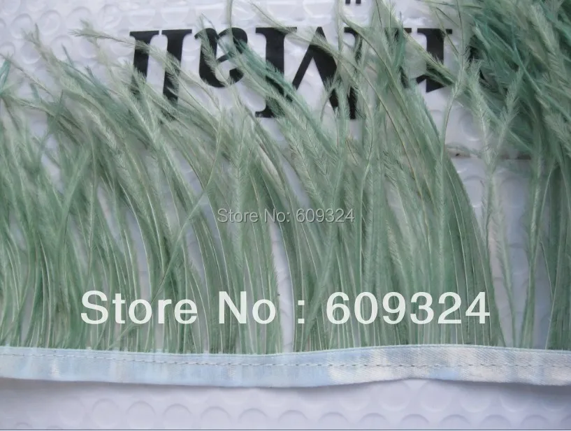 Серая Мятная Страусиная отделка бахромой с пером на атласном шапке 5 6 дюймов в