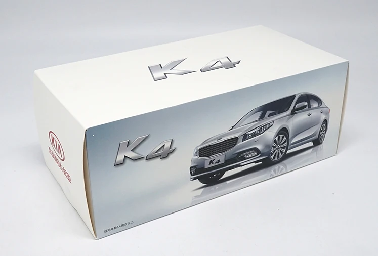 1:18 KIA K4 сплав модель автомобиля статические металлические модели автомобилей с оригинальной коробкой для коллекционирования подарок