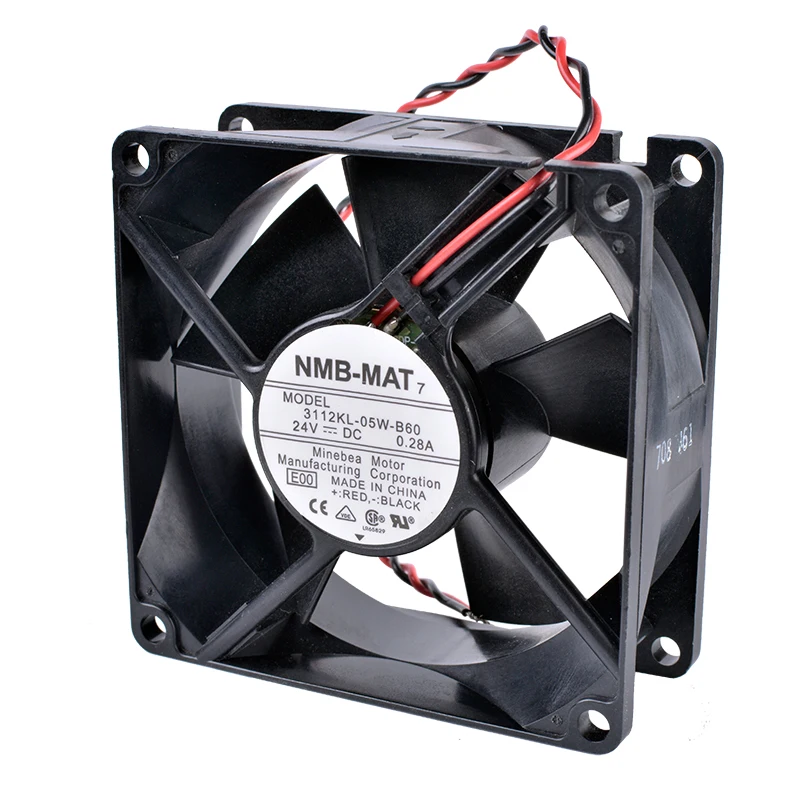 Вентилятор революция в системах охлаждения 3112KL-05W-B60 8 см 8032 дюйма 80x80x32 мм 24 В 0 28 а с