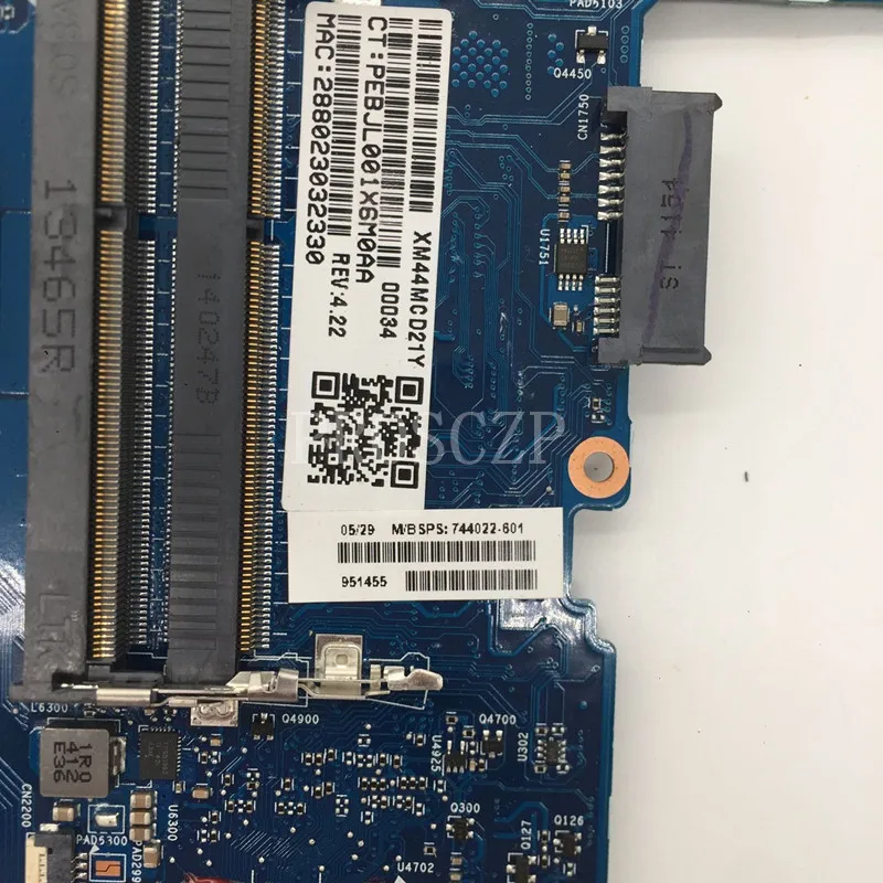 Для ProBook 640 G1 650 G1 Материнская плата ноутбука 744022-601 6050A2566401-MB-A03 QM87 полностью протестирована