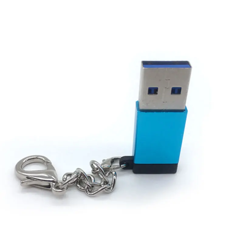 Адаптер для передачи данных и зарядки с разъемом Type C Female to USB3.0 OTG подвесной