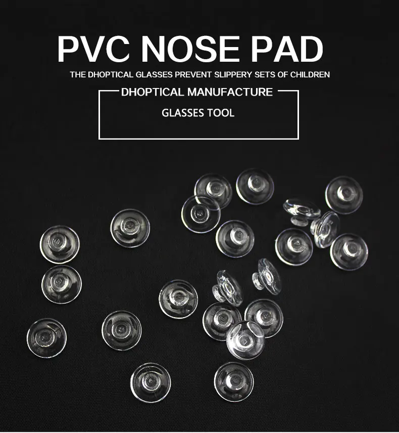 PVC nose pad push in 2000pcs/bag eyeglasses free shipping wholesale | Аксессуары для одежды